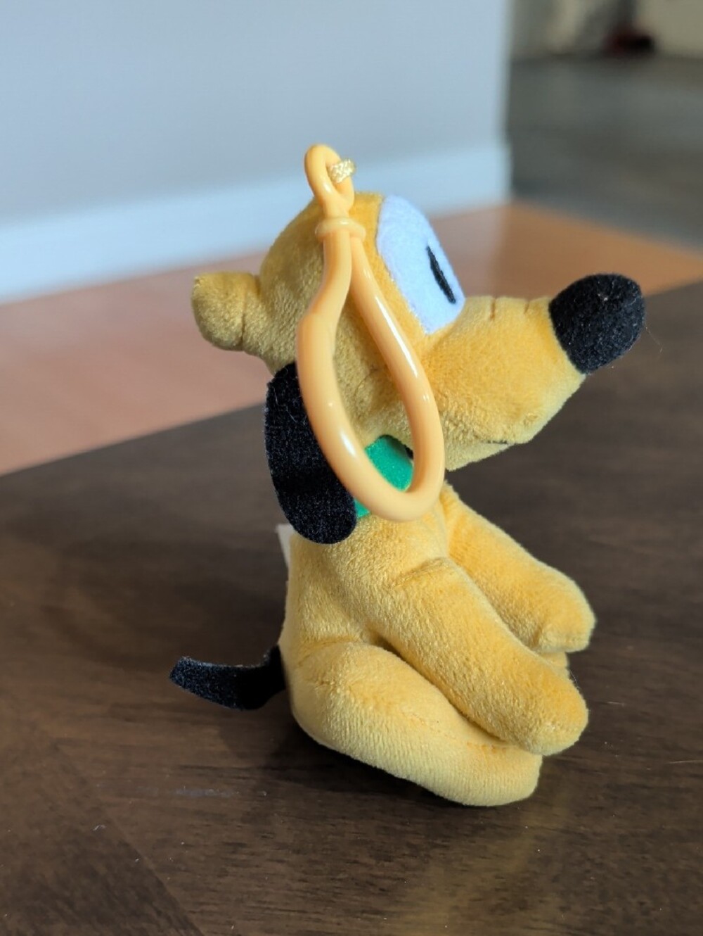 Disney Parks Pluto 5" Plush Backpack Clip Keychain